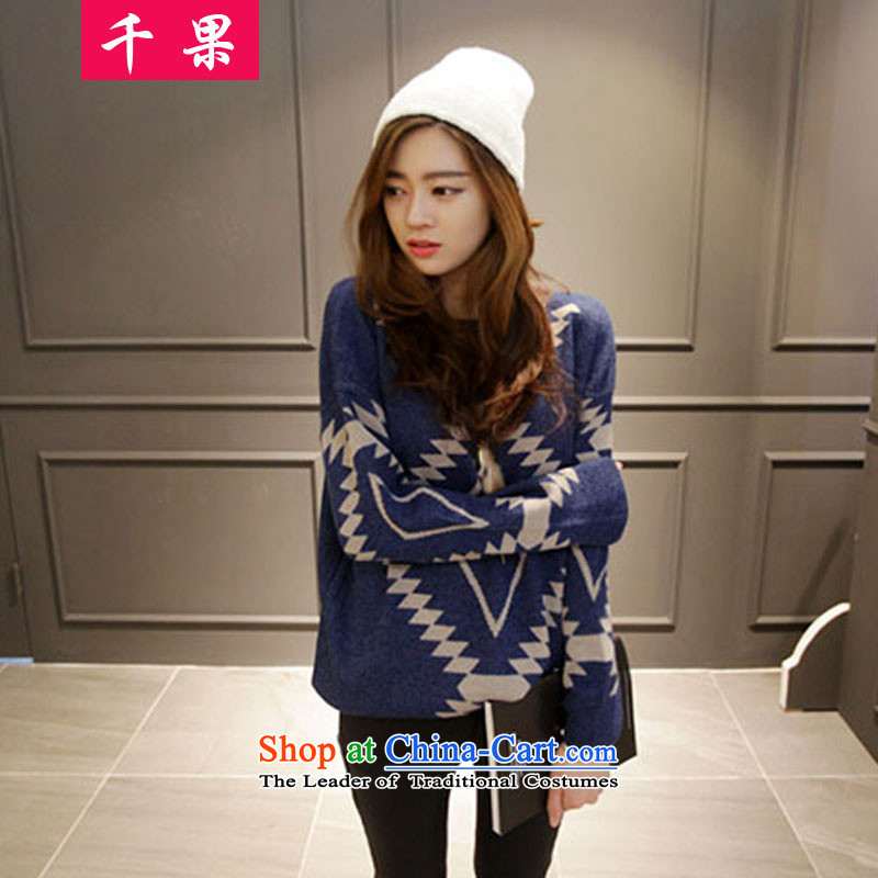The results of the to-XL Korean Autumn and Winter Sweater video in mm thick thin long sleeve T-shirt, forming the head of knitting thick clothes female 5235 200 catties5XL color picture