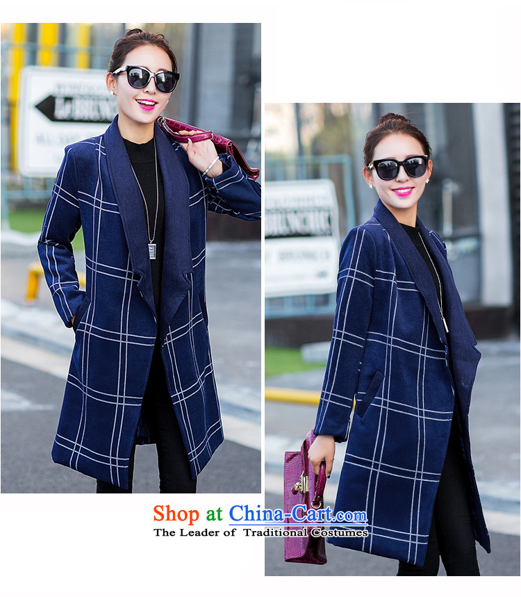 Yi, e reverse collar tartan sub-coats blue GD6878 XXL picture, prices, brand platters! The elections are supplied in the national character of distribution, so action, buy now enjoy more preferential! As soon as possible.