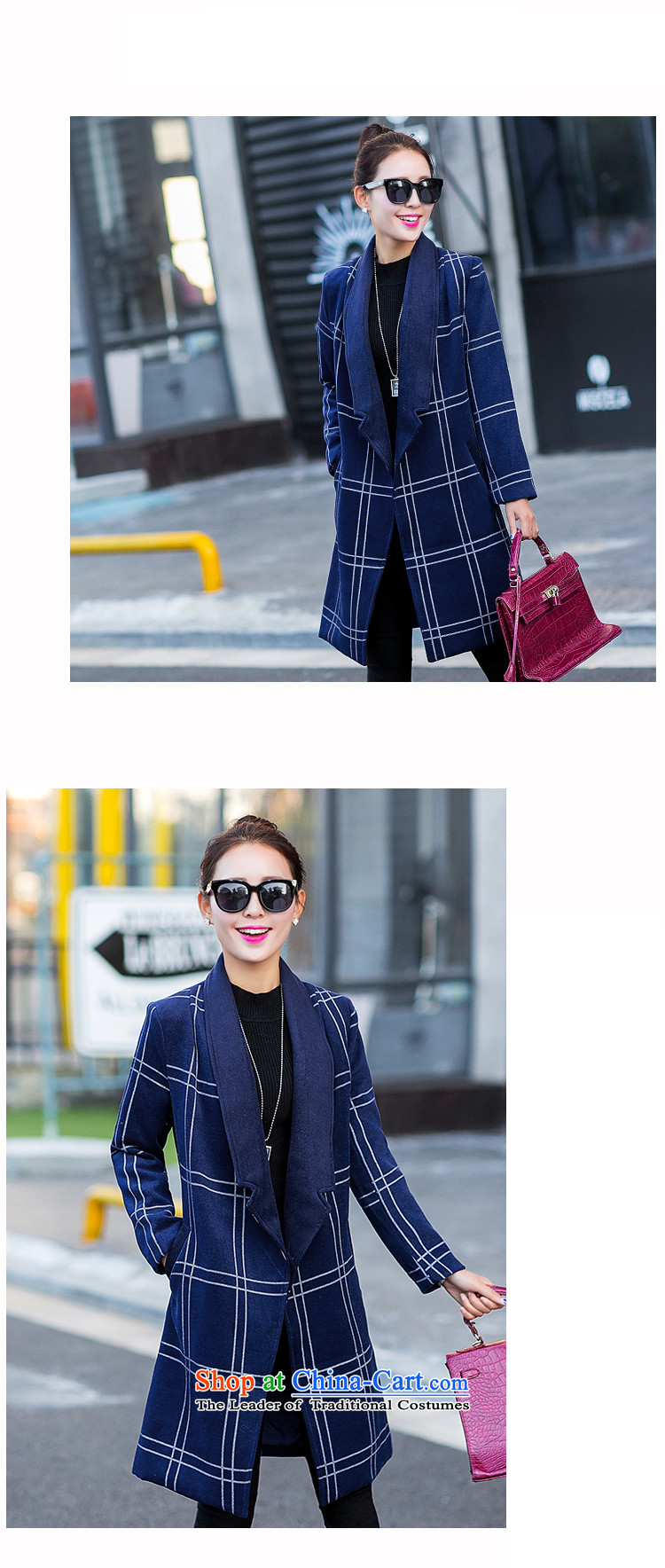 Yi, e reverse collar tartan sub-coats blue GD6878 XXL picture, prices, brand platters! The elections are supplied in the national character of distribution, so action, buy now enjoy more preferential! As soon as possible.