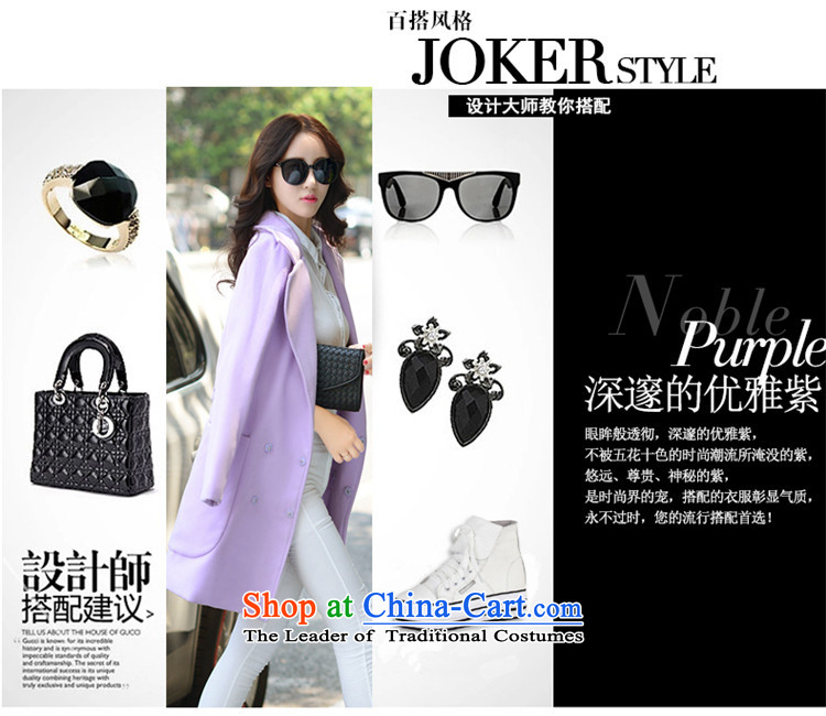 Cayman commercial silk ceremony? jacket female 2015 gross autumn and winter coats pockets in gross? long time foutune suits for pure color during the spring and autumn a wool coat RADIANTCOLOR M pictures, prices, brand platters! The elections are supplied in the national character of distribution, so action, buy now enjoy more preferential! As soon as possible.