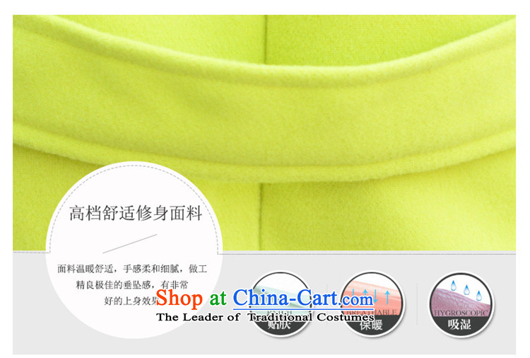 Cayman commercial silk ceremony? jacket female 2015 gross autumn and winter coats pockets in gross? long time foutune suits for pure color during the spring and autumn a wool coat RADIANTCOLOR M pictures, prices, brand platters! The elections are supplied in the national character of distribution, so action, buy now enjoy more preferential! As soon as possible.