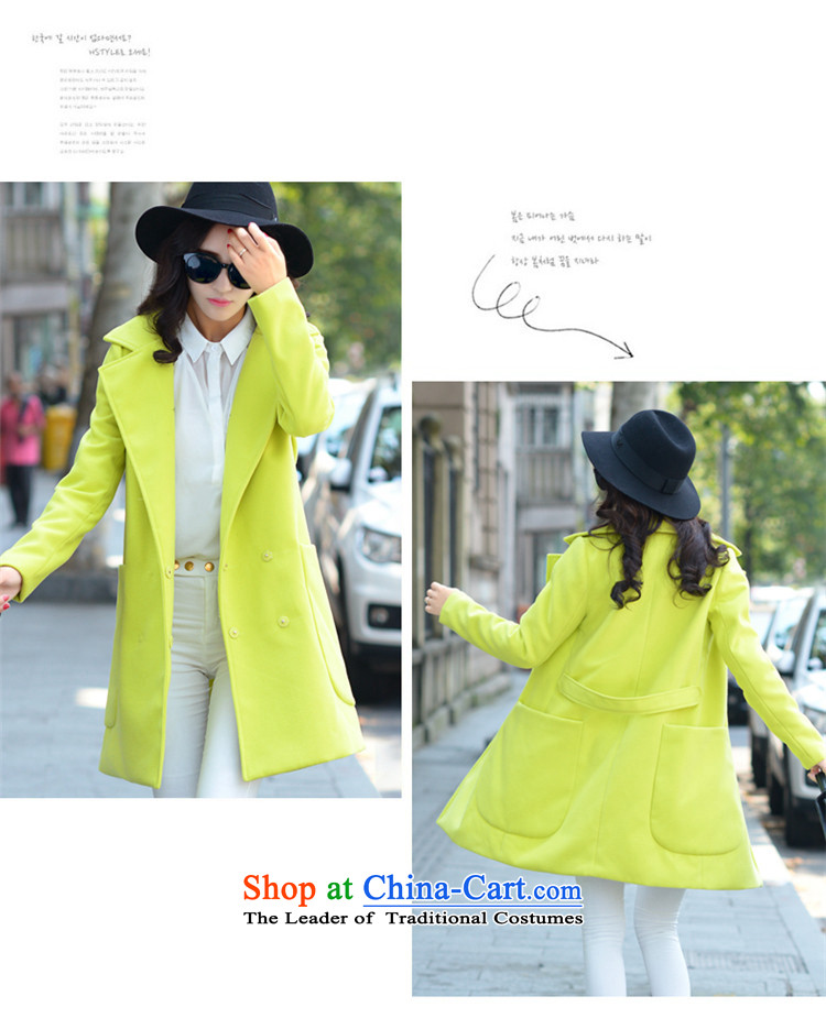 Cayman commercial silk ceremony? jacket female 2015 gross autumn and winter coats pockets in gross? long time foutune suits for pure color during the spring and autumn a wool coat RADIANTCOLOR M pictures, prices, brand platters! The elections are supplied in the national character of distribution, so action, buy now enjoy more preferential! As soon as possible.