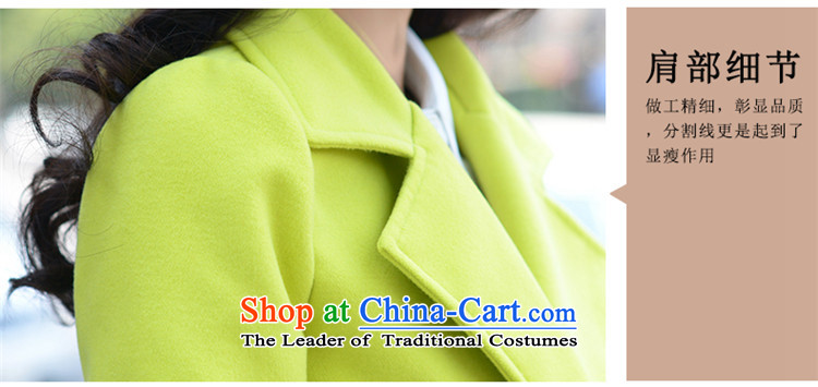 Cayman commercial silk ceremony? jacket female 2015 gross autumn and winter coats pockets in gross? long time foutune suits for pure color during the spring and autumn a wool coat RADIANTCOLOR M pictures, prices, brand platters! The elections are supplied in the national character of distribution, so action, buy now enjoy more preferential! As soon as possible.