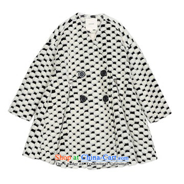The DAZZLE of 15 counters to black and white in the Argyle wool long without collars 251G211 coats the white 155XS picture, prices, brand platters! The elections are supplied in the national character of distribution, so action, buy now enjoy more preferential! As soon as possible.