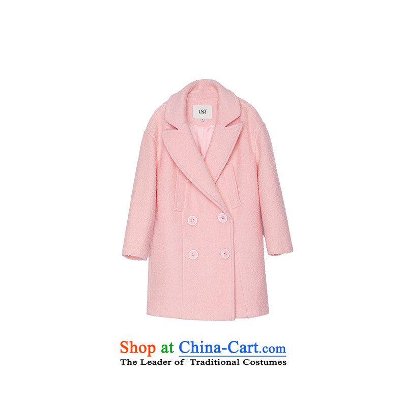 The OSA EURO 2015 Winter New Windsor, double-true pocket Ms. Jacket coat gross? SD523009 powder color M OSCE Lisa (O.SA shopping on the Internet has been pressed.)