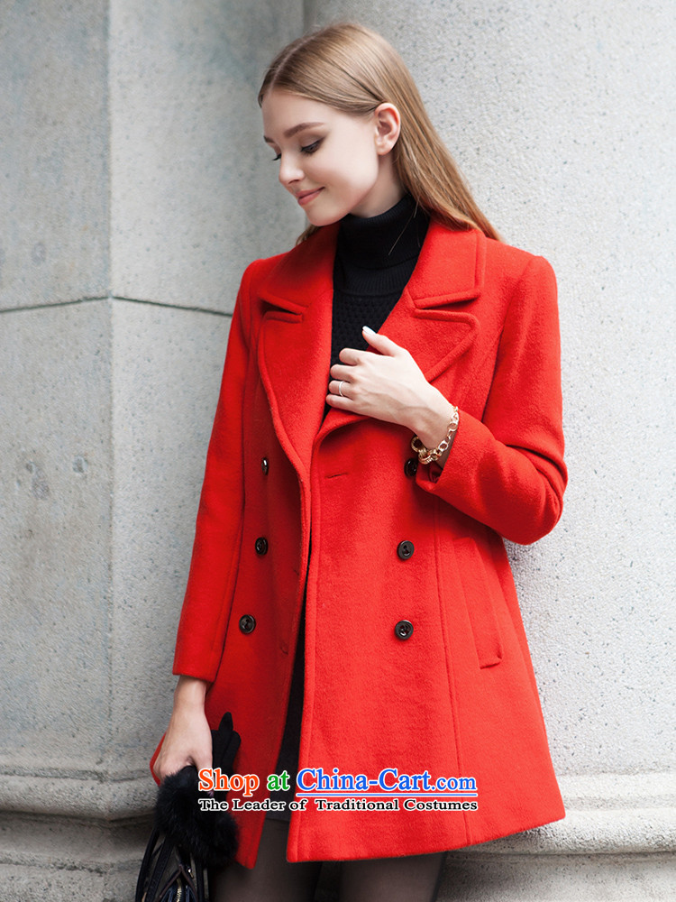 The OSA EURO 2015 Winter New Windsor female double-a wool coat women's gross SD523011 jacket? large red M picture, prices, brand platters! The elections are supplied in the national character of distribution, so action, buy now enjoy more preferential! As soon as possible.