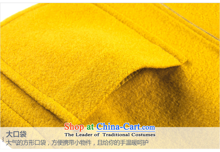 Lok-machi 2015 Autumn new gross jacket female short of what a wool coat wool Korean wild autumn and winter clothes yellow S/155 female picture, prices, brand platters! The elections are supplied in the national character of distribution, so action, buy now enjoy more preferential! As soon as possible.