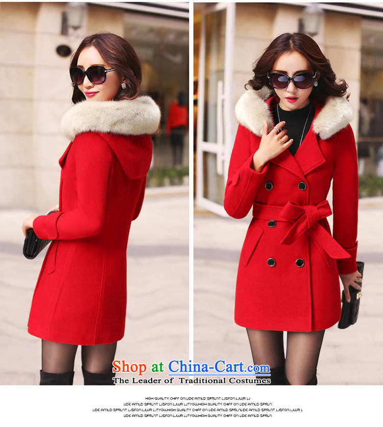The sunshine of kapok 2015 Fall/Winter Collections new Korean thick large female a wool coat girl in the medium to long term, Sau San? Wind Jacket gross female Leather Cotton M pictures folder toner, prices, brand platters! The elections are supplied in the national character of distribution, so action, buy now enjoy more preferential! As soon as possible.