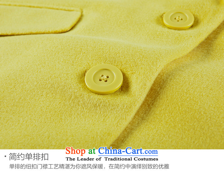 Women Peacebird 2015 winter clothing new products in basic health (CIS) coats A3AA44414 long yellow M picture, prices, brand platters! The elections are supplied in the national character of distribution, so action, buy now enjoy more preferential! As soon as possible.