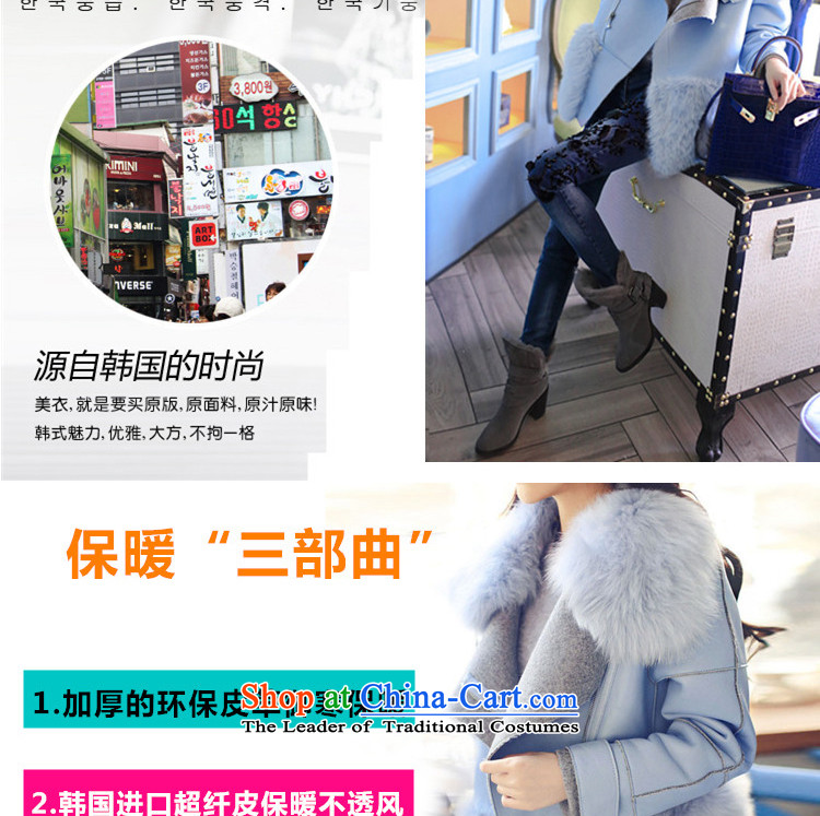 Deere Yuan women on new coats winter? 2015 New Fall/Winter Collections in long Sau San for larger women's gross jacket coat Connie? a wool coat for 35 S gross Blue Photo, prices, brand platters! The elections are supplied in the national character of distribution, so action, buy now enjoy more preferential! As soon as possible.
