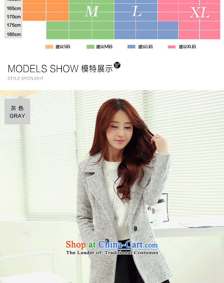 Piao wadding dance light jacket coat? female autumn and winter, 2015 Autumn for women Korean female coats of Sau San Mao? 1018 Gray L picture, prices, brand platters! The elections are supplied in the national character of distribution, so action, buy now enjoy more preferential! As soon as possible.