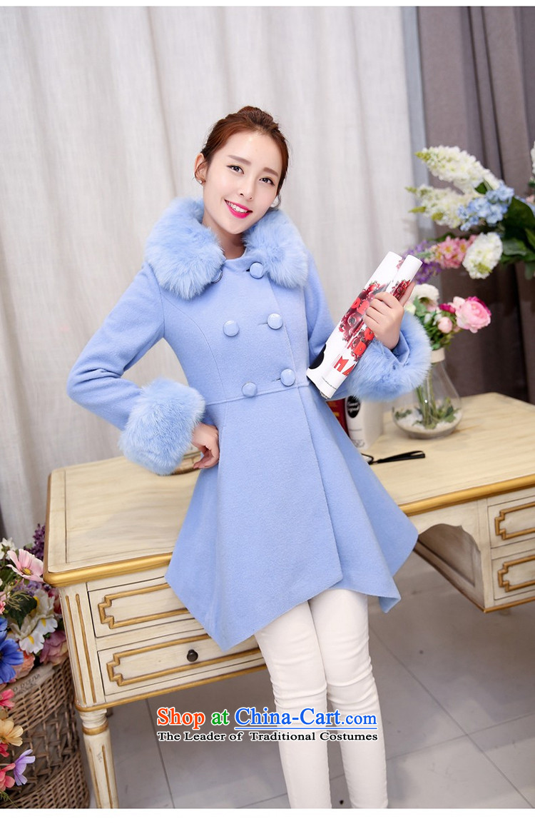 Wooden Geun-hye Sau San double row with Gross Gross for long lake 581 Blue jacket? L/165(88A) picture, prices, brand platters! The elections are supplied in the national character of distribution, so action, buy now enjoy more preferential! As soon as possible.