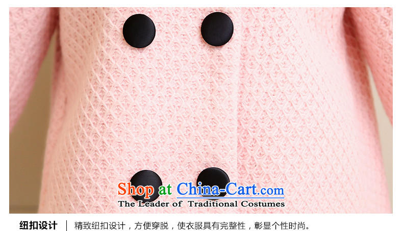 Deere Yuan women on new coats winter? 2015 New Fall/Winter Collections of Sau San large short-dress jacket coat Connie gross? a wool coat mn36 pink XL Photo, prices, brand platters! The elections are supplied in the national character of distribution, so action, buy now enjoy more preferential! As soon as possible.