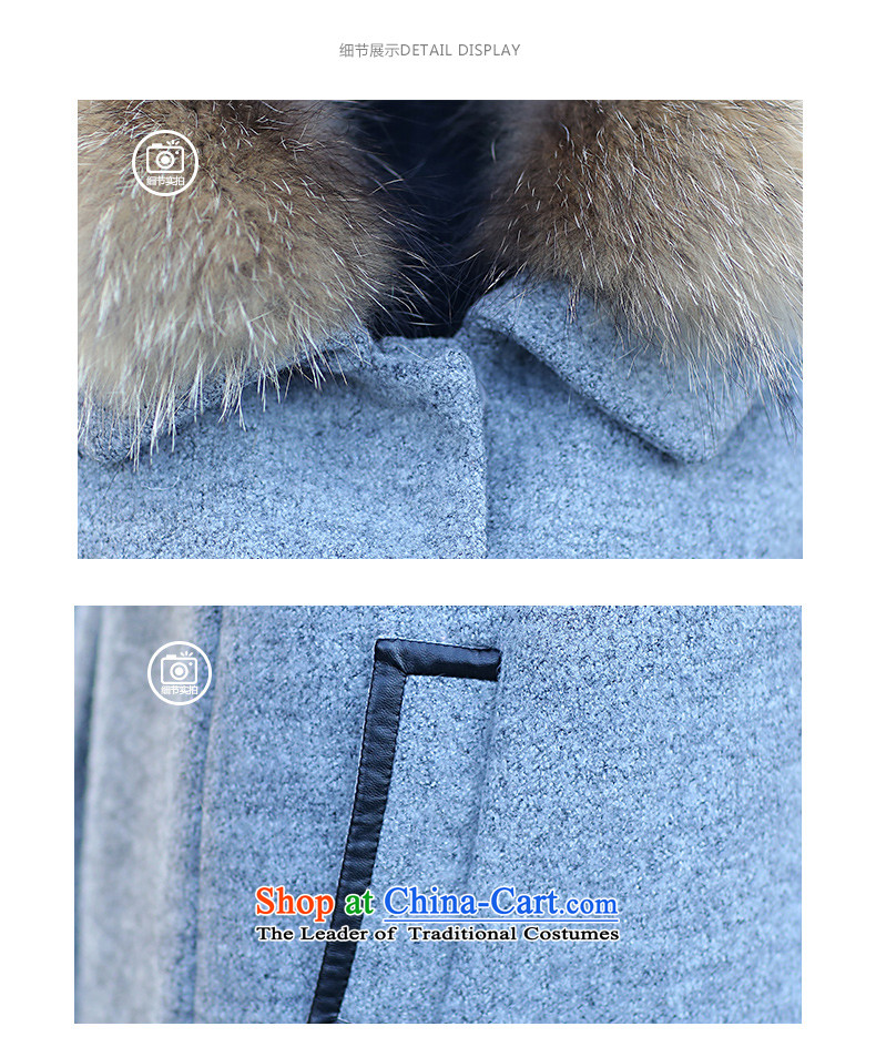 Ding Yuen 2015 winter for women on the new arrangement for new coats of female Korean jacket in Sau San Mao? long coats female 7203 gross? Gray L picture, prices, brand platters! The elections are supplied in the national character of distribution, so action, buy now enjoy more preferential! As soon as possible.