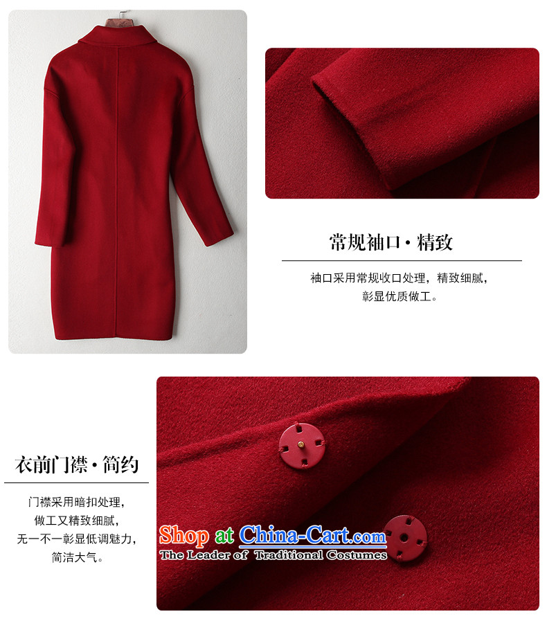 2015 Autumn and winter new double-side woolen coat female high-end non-cashmere in long Lok rotator cuff suits for the full wool coat nude M/38? Picture, prices, brand platters! The elections are supplied in the national character of distribution, so action, buy now enjoy more preferential! As soon as possible.