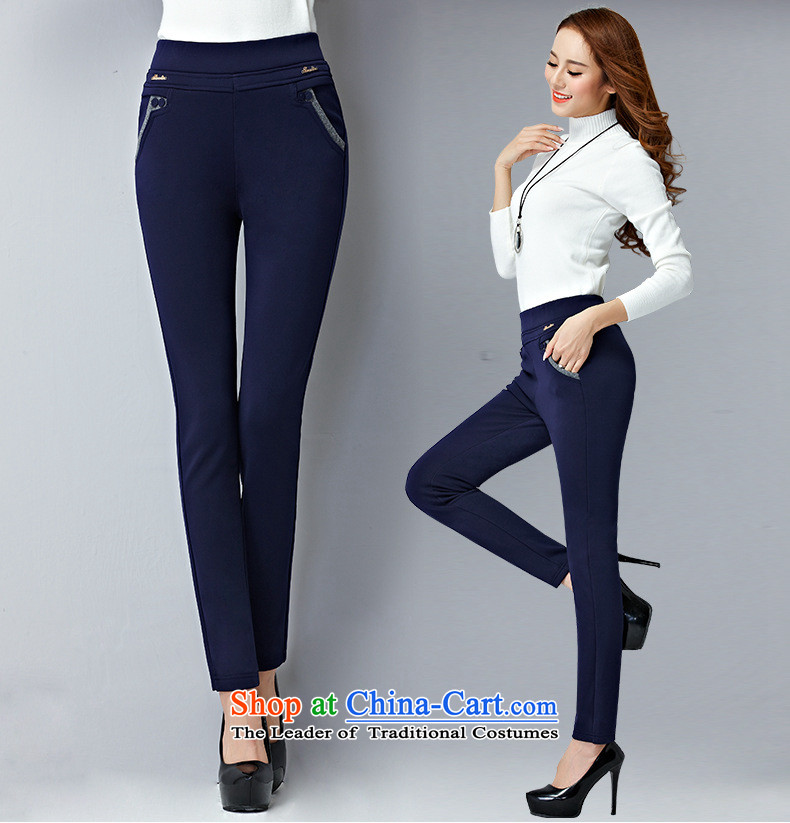 Sophie sponsors to increase women's code plus forming the thick wool pants 2015 Fall/Winter Collections new thick mm thick, Hin thin high-lumbar casual pants female 1334 Black 5XL picture, prices, brand platters! The elections are supplied in the national character of distribution, so action, buy now enjoy more preferential! As soon as possible.