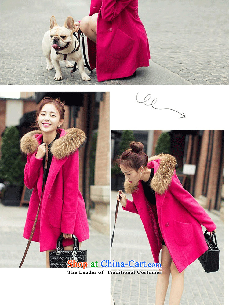 Piao wadding dance light jacket coat? female autumn and winter 2015) Women's jacket Choo Won Edition Video thin hair so Sau San COAT 2268 in red L female picture, prices, brand platters! The elections are supplied in the national character of distribution, so action, buy now enjoy more preferential! As soon as possible.