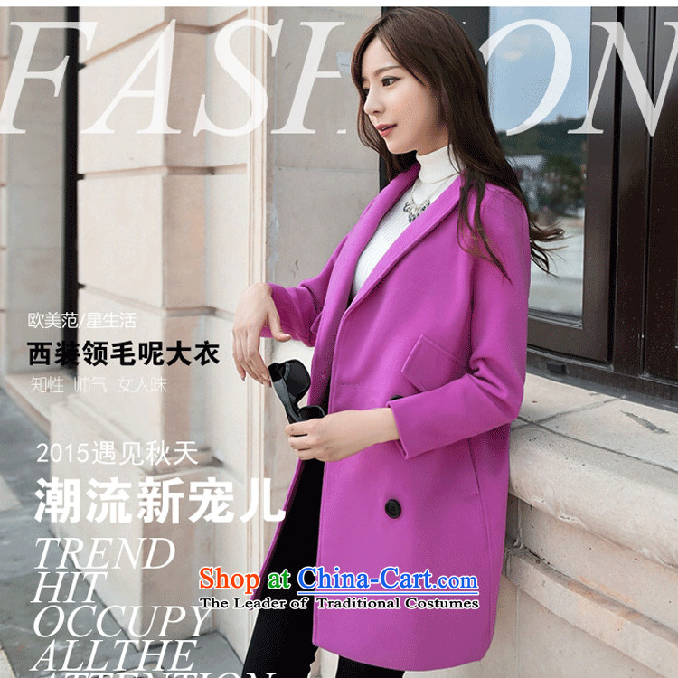 Xuan of sin 2015 autumn and winter coats gross new female Korean? loose video thin hair? jacket 1066 light blue XL Photo, prices, brand platters! The elections are supplied in the national character of distribution, so action, buy now enjoy more preferential! As soon as possible.