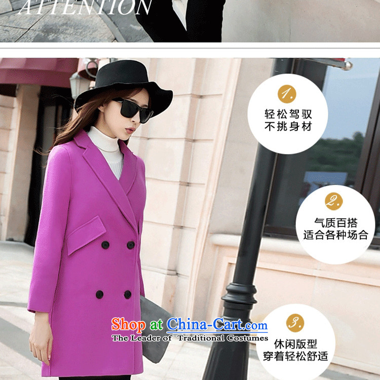 Xuan of sin 2015 autumn and winter coats gross new female Korean? loose video thin hair? jacket 1066 light blue XL Photo, prices, brand platters! The elections are supplied in the national character of distribution, so action, buy now enjoy more preferential! As soon as possible.