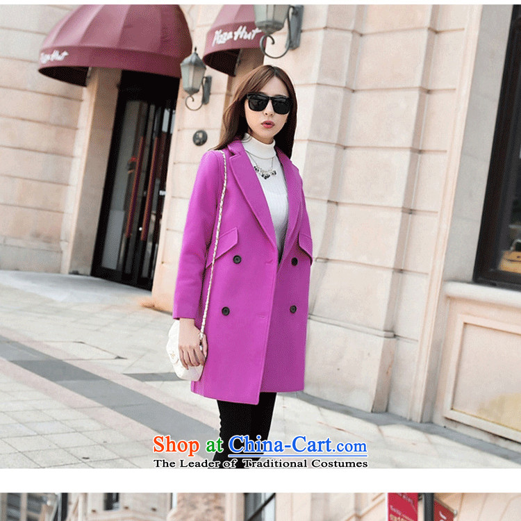 Xuan of sin 2015 autumn and winter coats gross new female Korean? loose video thin hair? jacket 1066 light blue XL Photo, prices, brand platters! The elections are supplied in the national character of distribution, so action, buy now enjoy more preferential! As soon as possible.