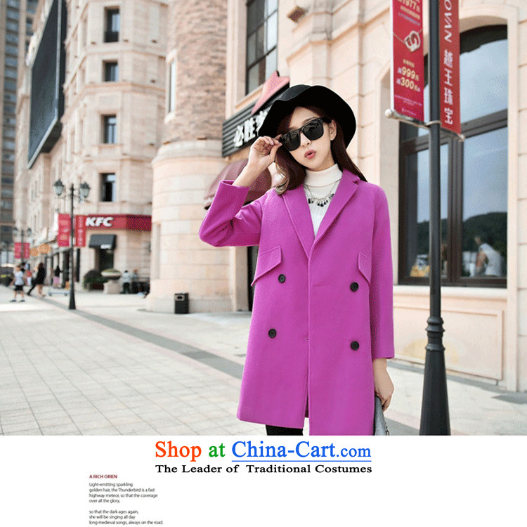 Xuan of sin 2015 autumn and winter coats gross new female Korean? loose video thin hair? jacket 1066 light blue XL Photo, prices, brand platters! The elections are supplied in the national character of distribution, so action, buy now enjoy more preferential! As soon as possible.