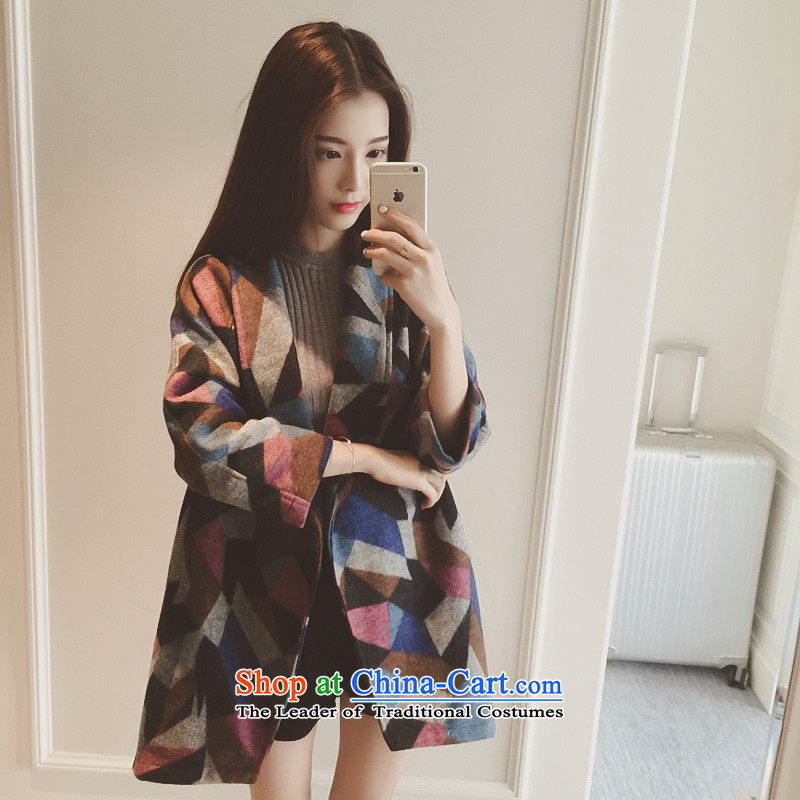 If You Love 2015 autumn and winter clothes on the new big winter code version Korea Sau San long wool coat jacket women? a wool coat Connie coats MN38 picture color , if you love (lianbairu) , , , shopping on the Internet