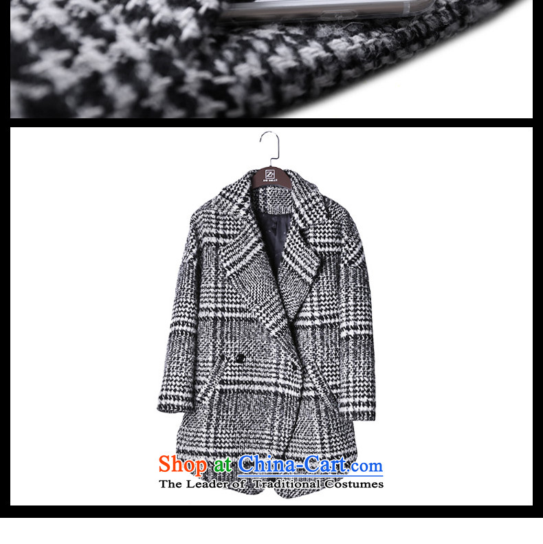 Deere Yuan women on new coats winter? 2015 New Fall/Winter Collections in long Sau San for larger women's gross jacket coat Connie? a wool coat mn09 Gray XL Photo, prices, brand platters! The elections are supplied in the national character of distribution, so action, buy now enjoy more preferential! As soon as possible.