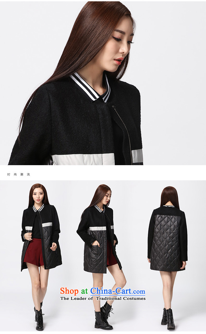 The representative of the water for larger female winter coats gross a wool coat downcoat girl in long baseball uniform black XL pictures, S15DQ5809 price, brand platters! The elections are supplied in the national character of distribution, so action, buy now enjoy more preferential! As soon as possible.