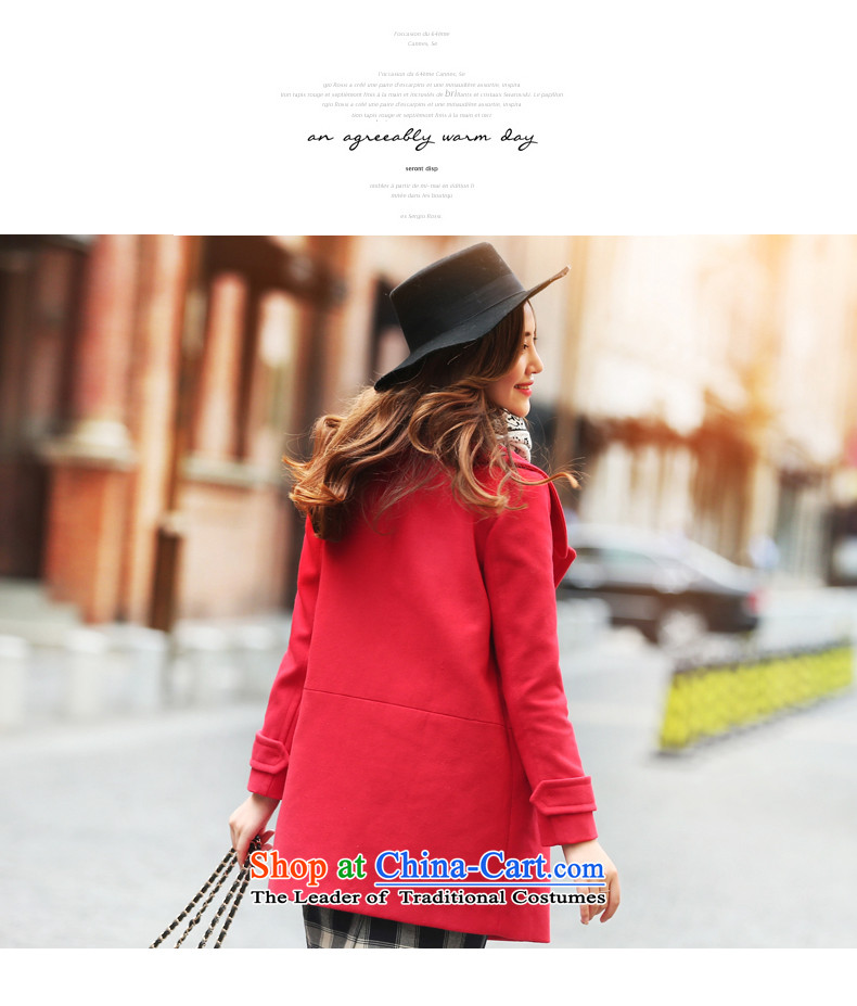Park woke up to 2015 winter clothing new Korean modern minimalist style and Western business suits female red jacket? gross M picture, prices, brand platters! The elections are supplied in the national character of distribution, so action, buy now enjoy more preferential! As soon as possible.