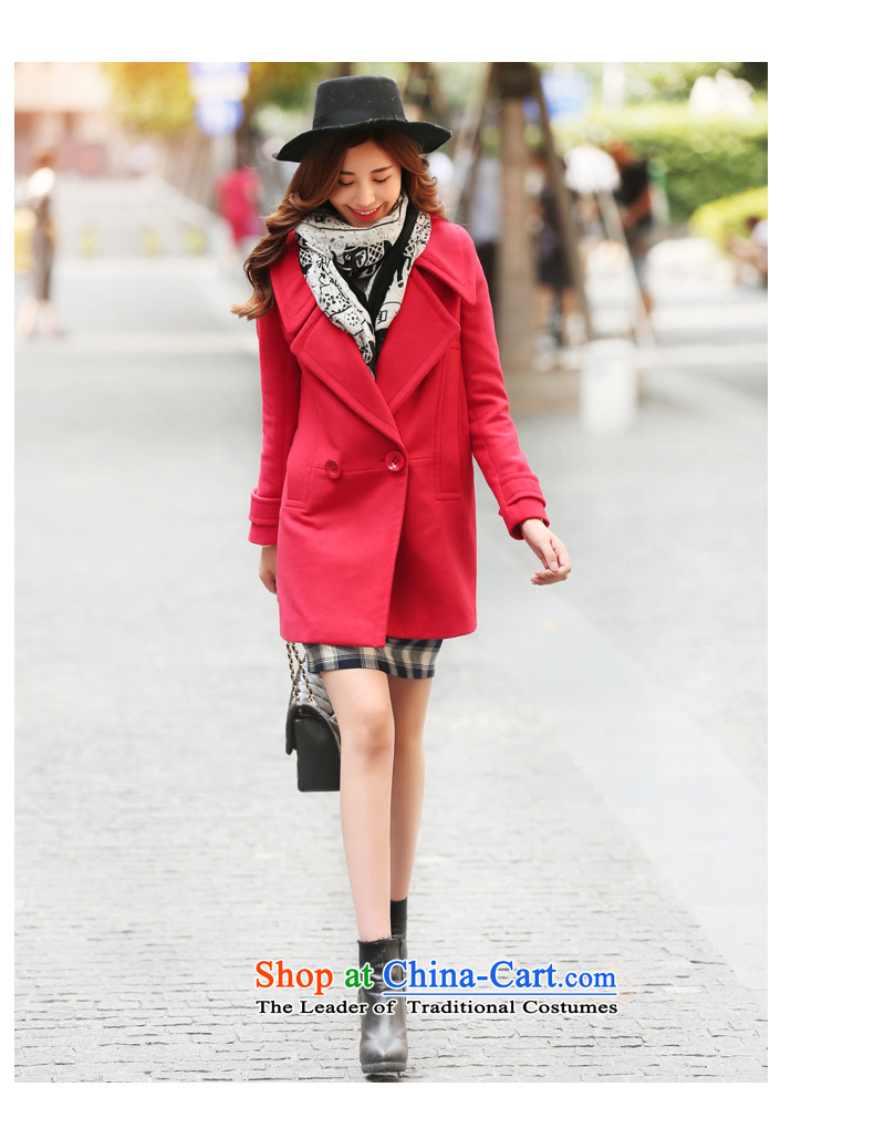 Park woke up to 2015 winter clothing new Korean modern minimalist style and Western business suits female red jacket? gross M picture, prices, brand platters! The elections are supplied in the national character of distribution, so action, buy now enjoy more preferential! As soon as possible.