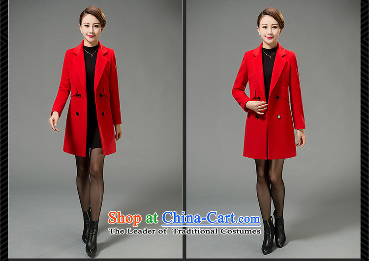 All older style red double-woolen coat female wool coat in the winter of 2015 New red cloak cashmere L picture, prices, brand platters! The elections are supplied in the national character of distribution, so action, buy now enjoy more preferential! As soon as possible.