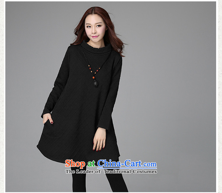 Energy Exports (2015) autumn and winter mozheng Korean version of the fat xl female thick mm high collar sweater dresses female 865 BOURDEAUX S picture, prices, brand platters! The elections are supplied in the national character of distribution, so action, buy now enjoy more preferential! As soon as possible.