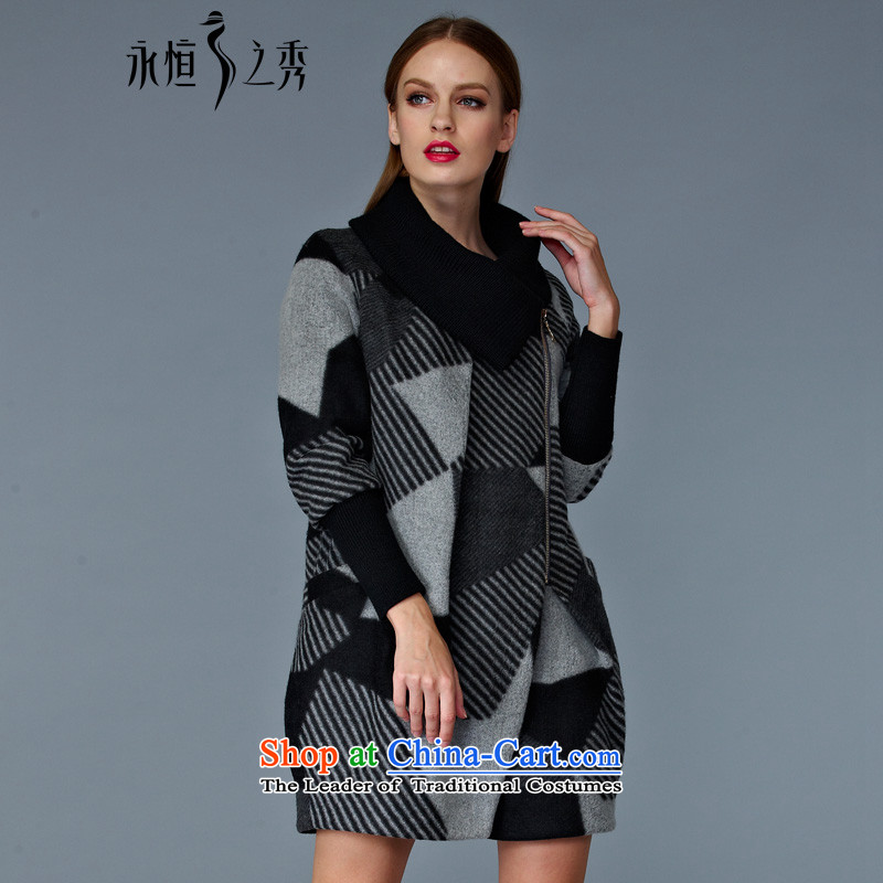 The Eternal Sau 2015 mm to thick xl jacket of autumn and winter new expertise in women's sister coats that long map color?3XL
