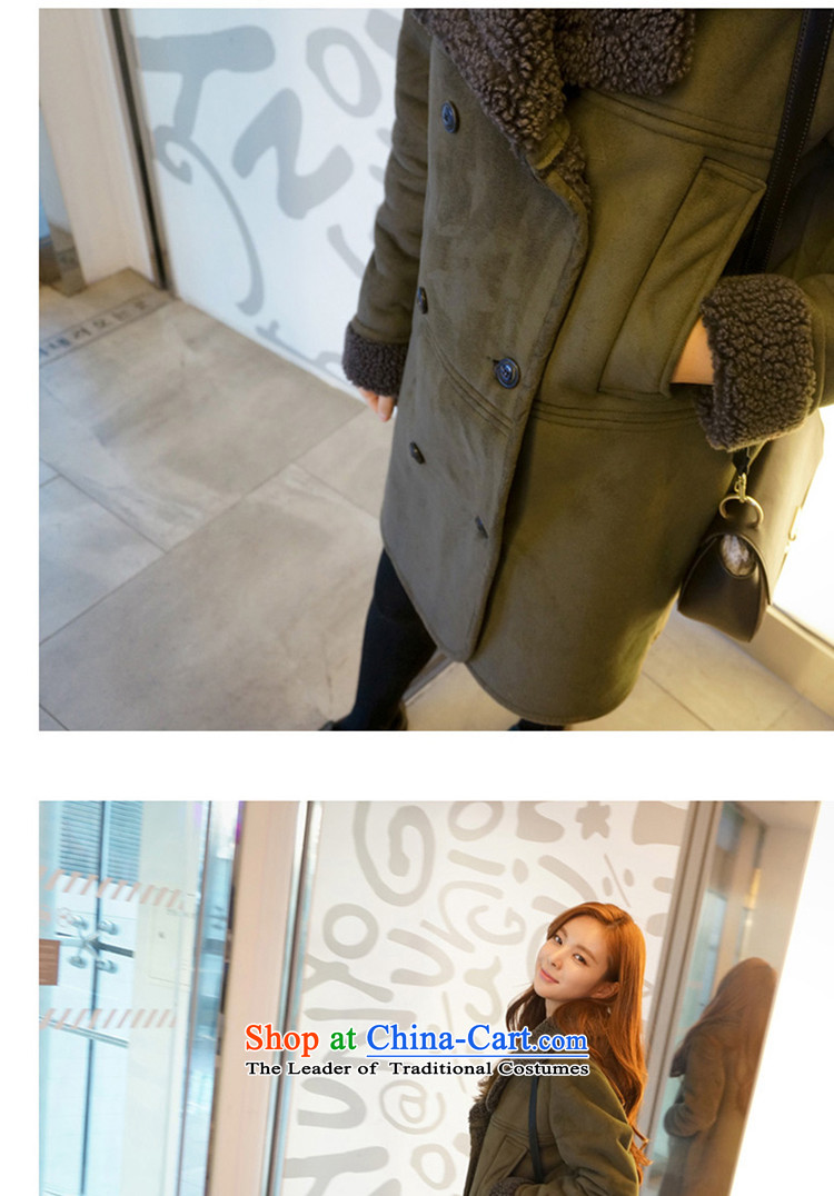 Deere Yuan women on new coats winter? 2015 New Fall/Winter Collections in long Sau San for larger women's gross jacket coat Connie? a wool coat mn41 Army Green S picture, prices, brand platters! The elections are supplied in the national character of distribution, so action, buy now enjoy more preferential! As soon as possible.