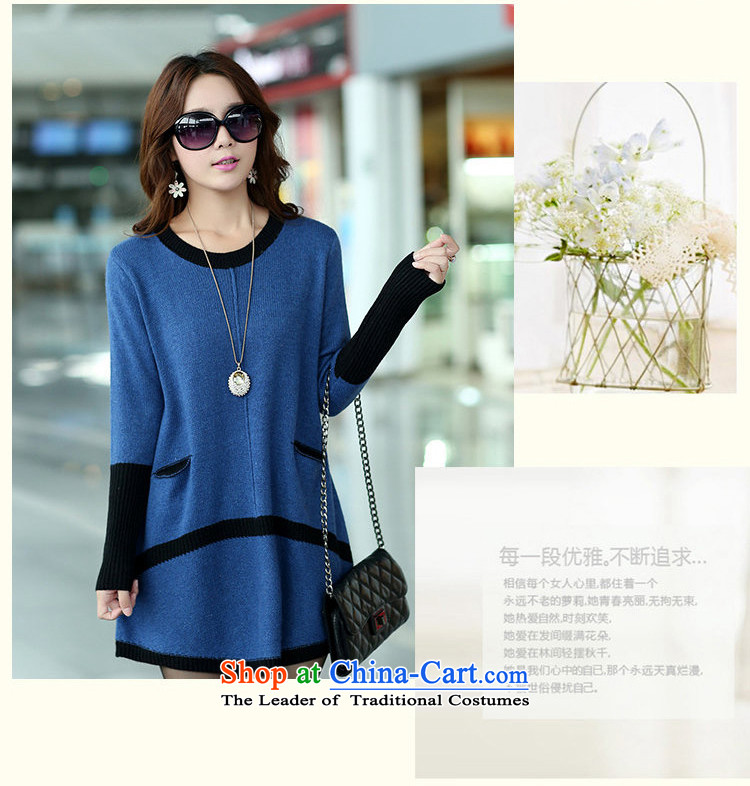 Elizabeth sub-2015 autumn and winter new to increase women's code in long thick MM Winter Sweater, forming the sleek and versatile sweater m9156 XXXL Gray Photo, prices, brand platters! The elections are supplied in the national character of distribution, so action, buy now enjoy more preferential! As soon as possible.