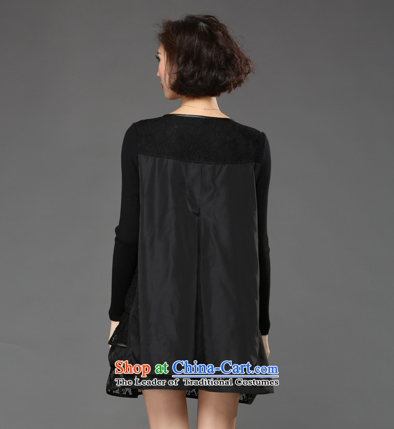 The Eternal Soo-eternal Sau 2015 large female winter clothing stylish lace dresses black 4XL Photo, prices, brand platters! The elections are supplied in the national character of distribution, so action, buy now enjoy more preferential! As soon as possible.