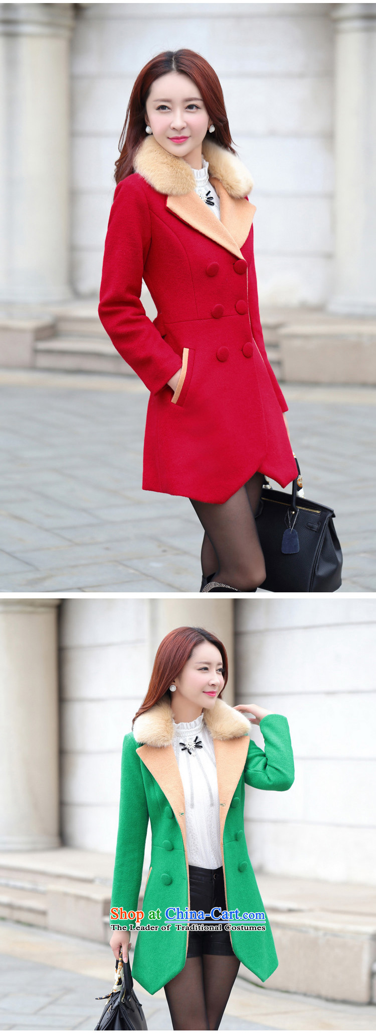 November 11 Days (Special Limited time offers as soon as possible new autumn and winter 2015 for women in Korean long coats coats female GD9978 gross? red L picture, prices, brand platters! The elections are supplied in the national character of distribution, so action, buy now enjoy more preferential! As soon as possible.