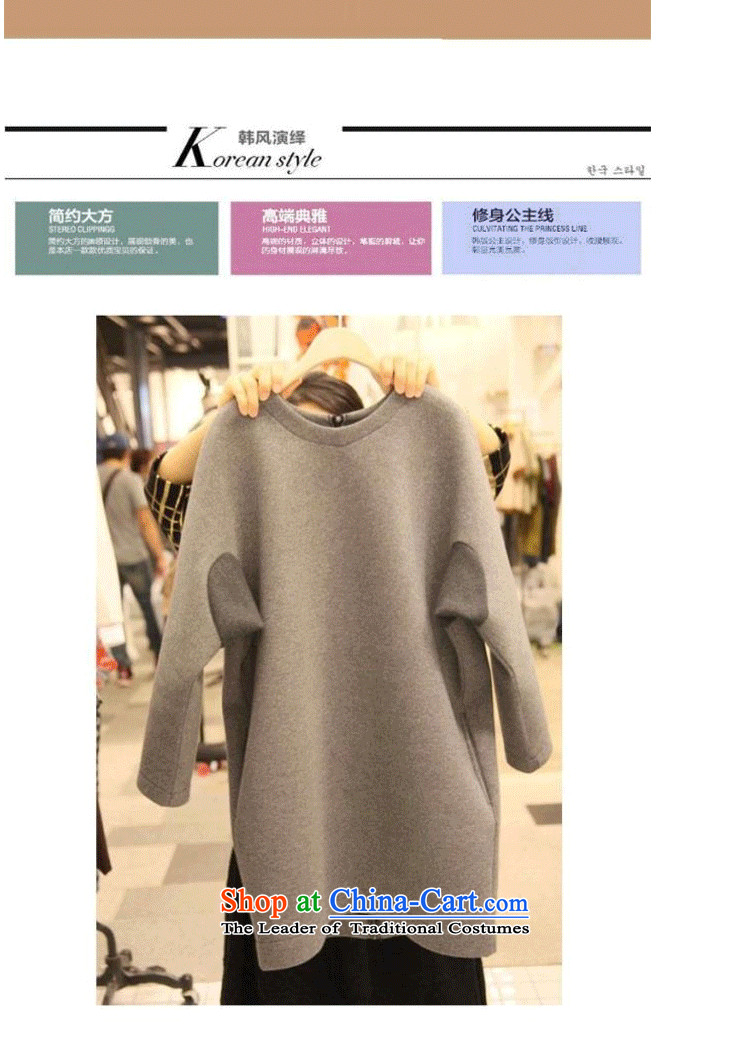 Xiang Jiang thick mm 2015 Fall/Winter Collections new xl thick girls' Graphics thin, dresses thick cotton forming the burden of sister 200 T-shirt 5776 Light Gray large 3XL picture, prices, brand platters! The elections are supplied in the national character of distribution, so action, buy now enjoy more preferential! As soon as possible.