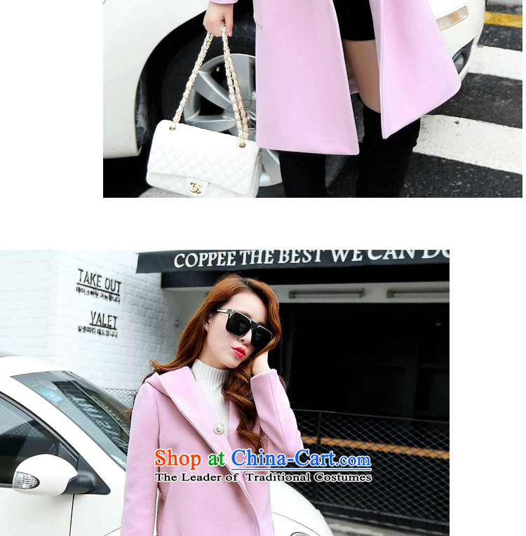 In accordance with the sovereign will optimize jacket coat female autumn and winter 2015) Women's jacket Choo Won Edition Video thin hair so Sau San coats female 6868 pink L picture, prices, brand platters! The elections are supplied in the national character of distribution, so action, buy now enjoy more preferential! As soon as possible.