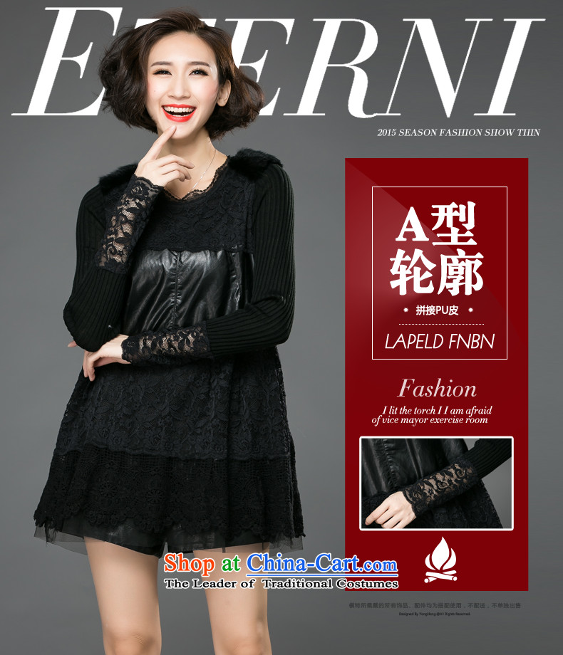 The Eternal Soo-eternal Sau 2015 large women on new stylish look of winter clothes black (pre-sale 7 day shipping 3XL) Picture, prices, brand platters! The elections are supplied in the national character of distribution, so action, buy now enjoy more preferential! As soon as possible.