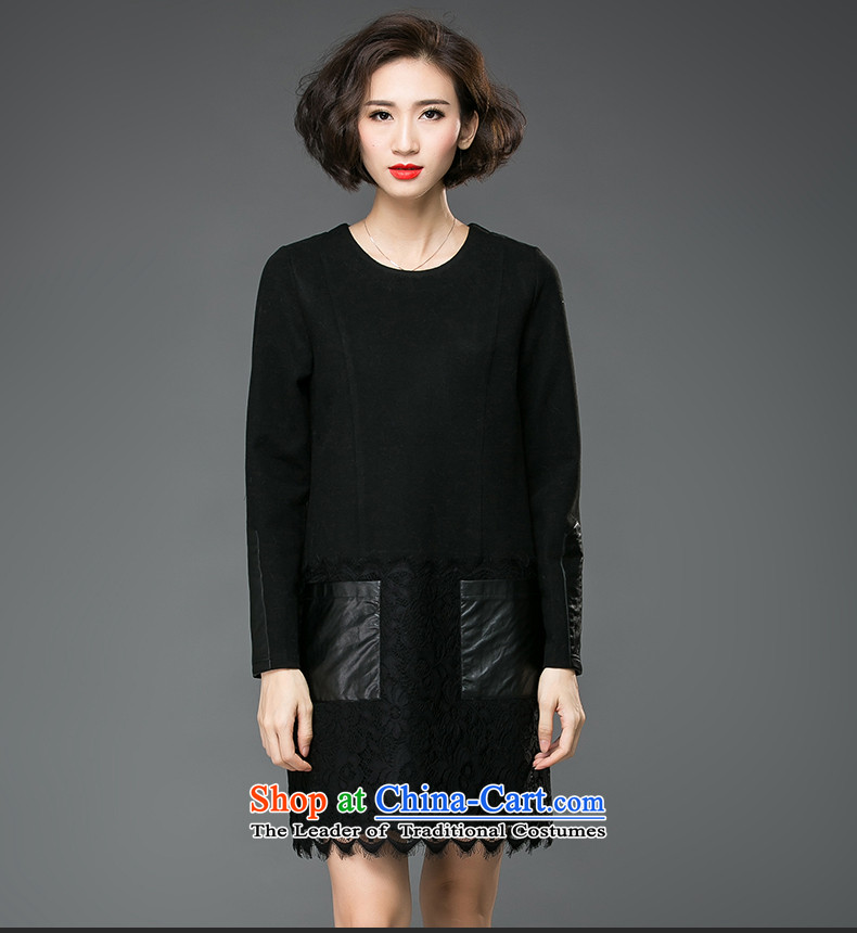 The Eternal Sau 2015 large female winter clothing PU lace stitching forming the skirt MM200 thick black skirt catty 3XL picture, prices, brand platters! The elections are supplied in the national character of distribution, so action, buy now enjoy more preferential! As soon as possible.