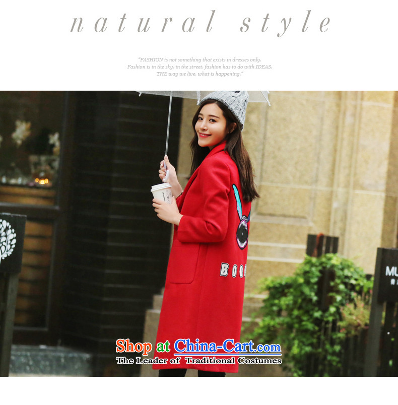 Park woke up to 2015 winter clothing new Korean style and simplicity in Sau San long autumn and winter coats female Red Hair? L picture, prices, brand platters! The elections are supplied in the national character of distribution, so action, buy now enjoy more preferential! As soon as possible.