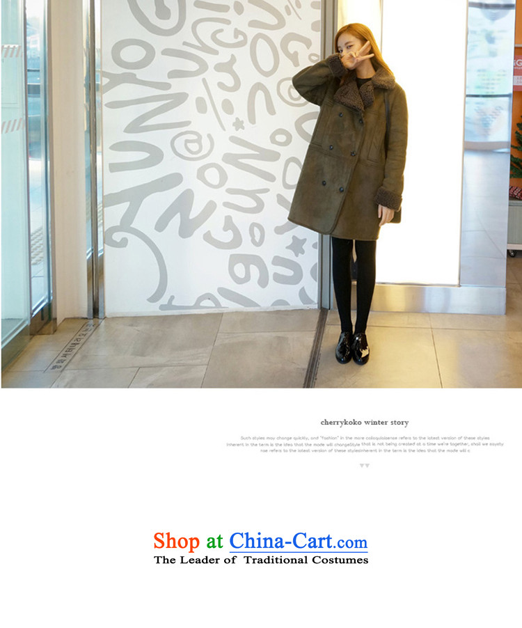 Yi with grass women on new coats winter? 2015 New Fall/Winter Collections in long Sau San for larger women's gross jacket coat Connie? a wool coat mn41 Army Green XL Photo, prices, brand platters! The elections are supplied in the national character of distribution, so action, buy now enjoy more preferential! As soon as possible.