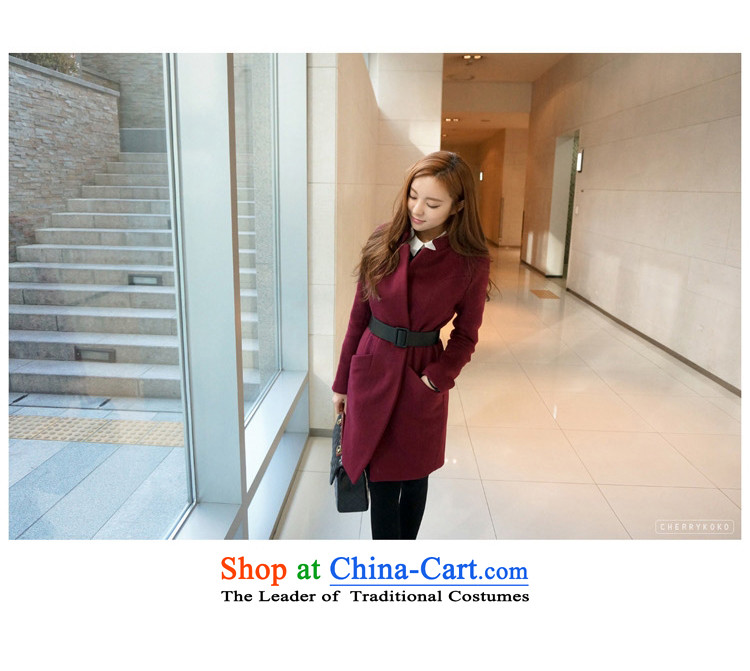 Xl a wool coat thick mm autumn 2015 new blouses thick sister in women's long hair? jacket female wine red XXXXL. large pictures, prices, brand platters! The elections are supplied in the national character of distribution, so action, buy now enjoy more preferential! As soon as possible.