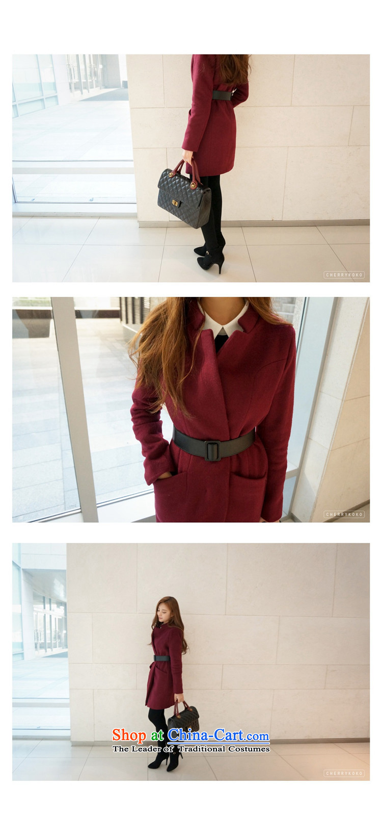 Xl a wool coat thick mm autumn 2015 new blouses thick sister in women's long hair? jacket female wine red XXXXL. large pictures, prices, brand platters! The elections are supplied in the national character of distribution, so action, buy now enjoy more preferential! As soon as possible.