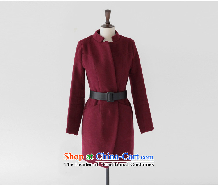 Xl a wool coat thick mm autumn 2015 new blouses thick sister in women's long hair? jacket female wine red XXXXL. large pictures, prices, brand platters! The elections are supplied in the national character of distribution, so action, buy now enjoy more preferential! As soon as possible.