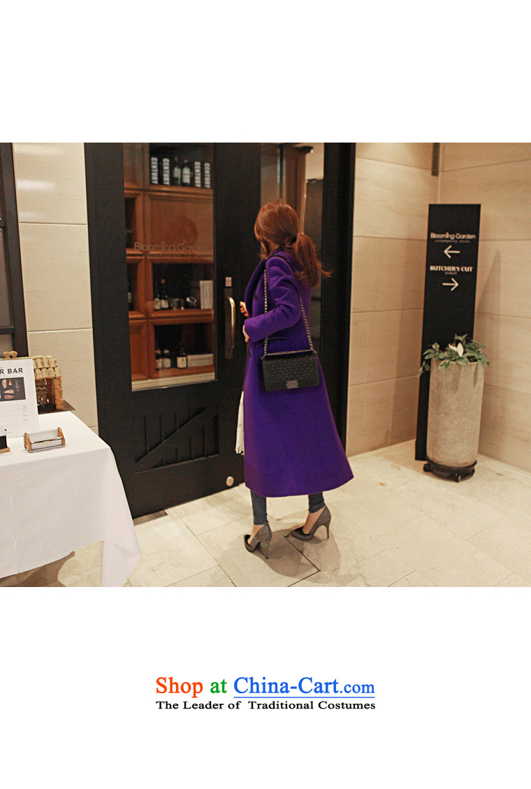 Connie Deer 2015 Addis Ababa autumn and winter load new ultra long a wool coat temperament was too long, thick Sau San Mao jacket? female Laptop red S picture, prices, brand platters! The elections are supplied in the national character of distribution, so action, buy now enjoy more preferential! As soon as possible.