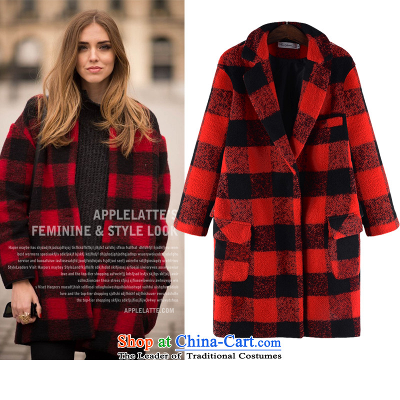 2015 mm thick xl women fall and winter 200plus obesity in sister Jin Long hair a large red jacket coat XXXXXL., Mak taxi benefit code , , , shopping on the Internet
