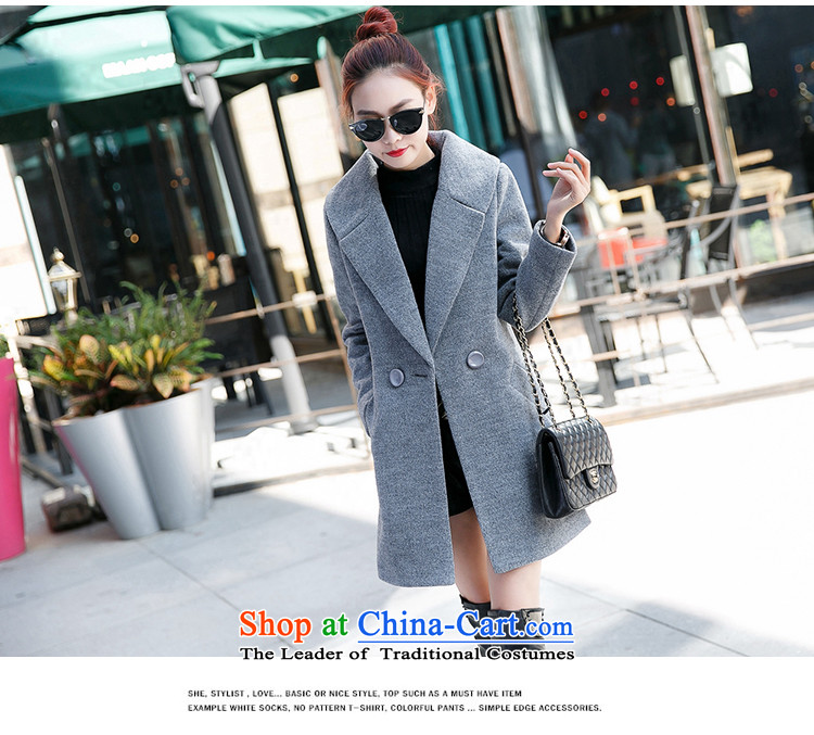 Fong Shu   2015 winter new Korean large stylish coat ol? Look gross in Sau San long)? The gross flows of female coat? yellow earth S picture, prices, brand platters! The elections are supplied in the national character of distribution, so action, buy now enjoy more preferential! As soon as possible.