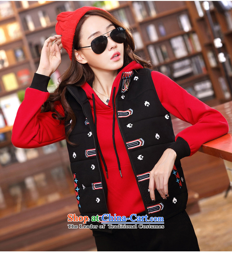 1503#2015 autumn and winter new products in women's long-sleeve sweater three piece of the sportswear large red M picture, prices, brand platters! The elections are supplied in the national character of distribution, so action, buy now enjoy more preferential! As soon as possible.